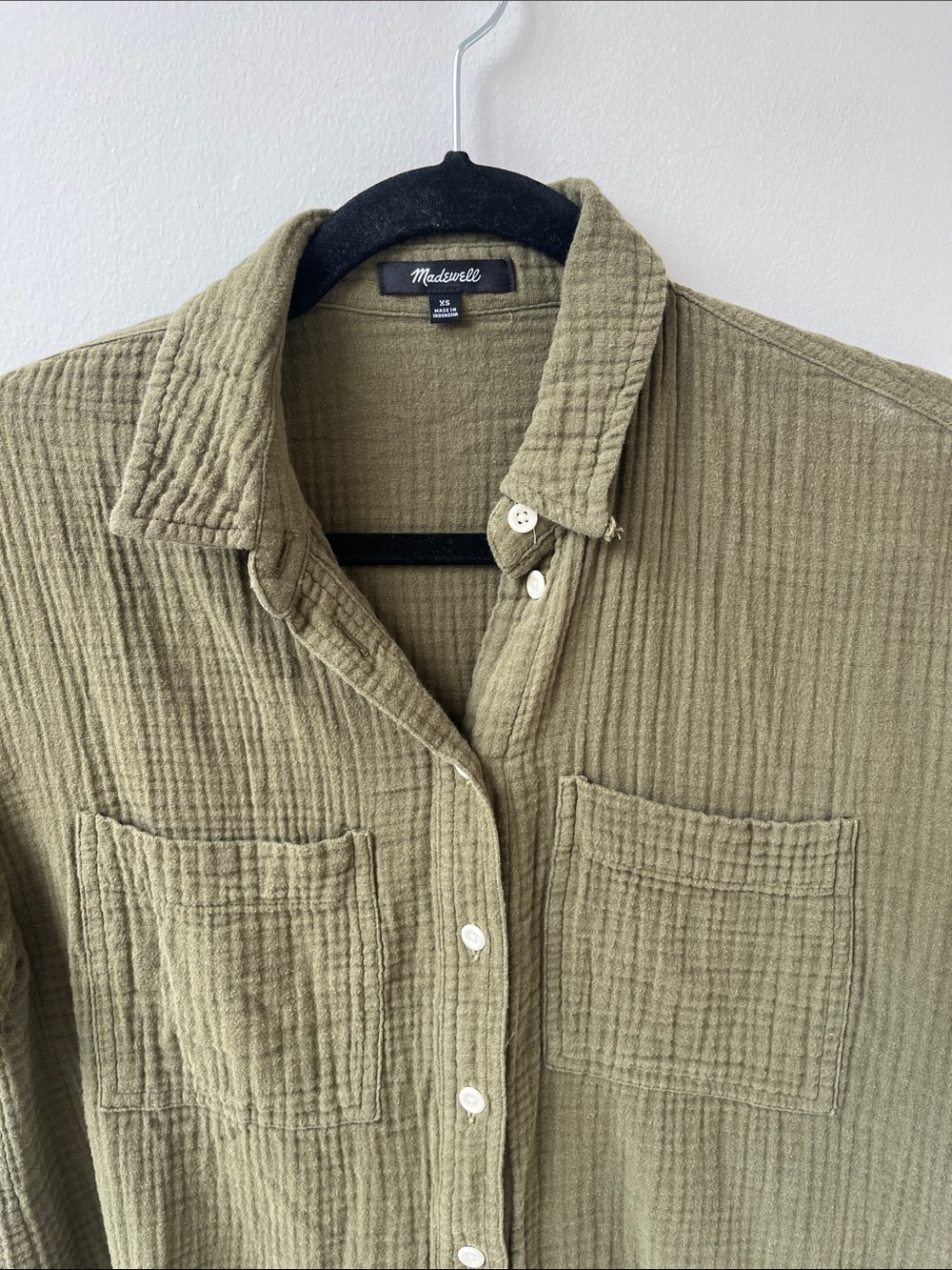 Madewell Lightspun Beachside Shirt - Picture 4 of 9
